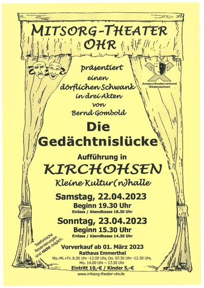 Mitsorgtheater Ohr 2023